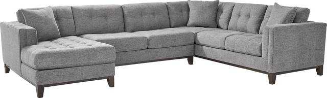 Chatham Gray 3 Pc Sectional - Thumbnail - Image 1