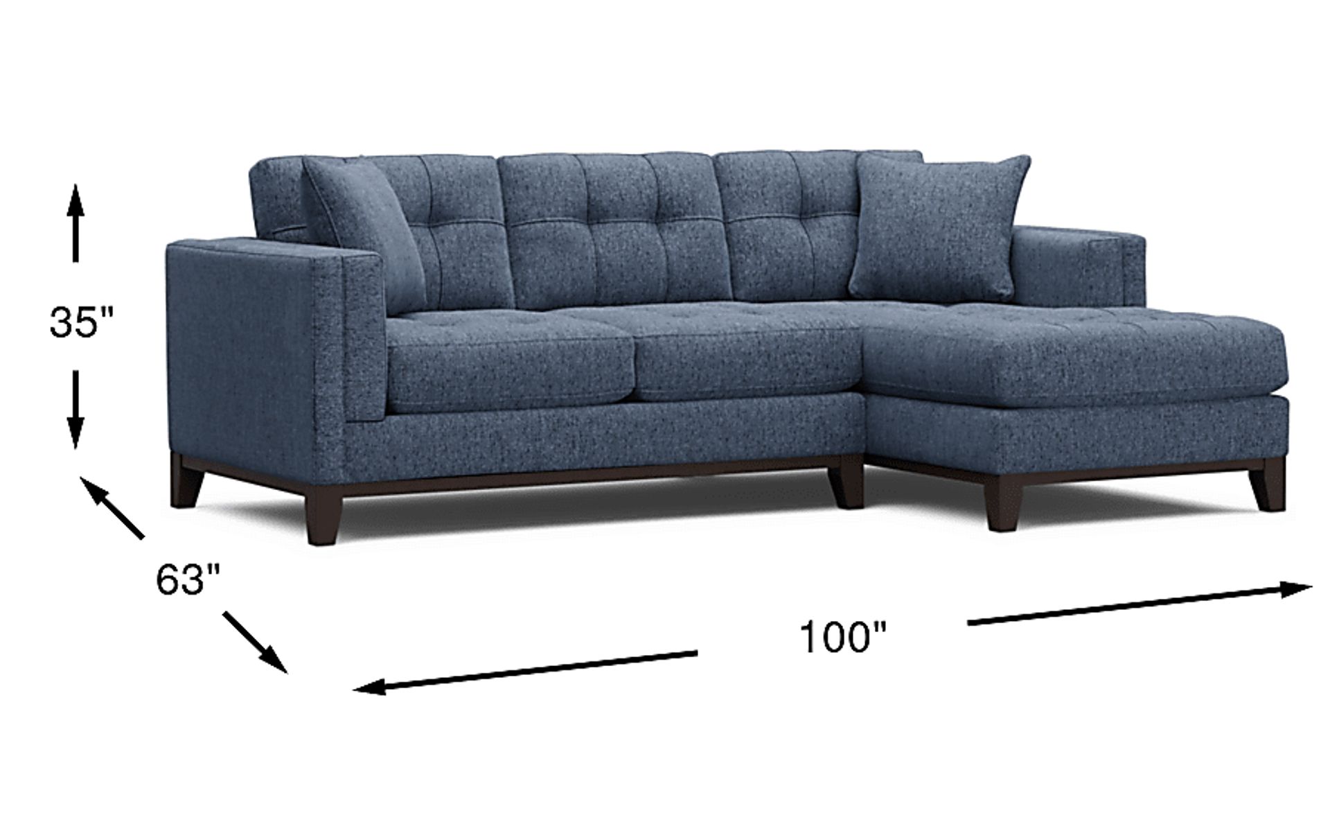 Dimension Image. Please refer to the Dimension Tab on this page for dimension details.