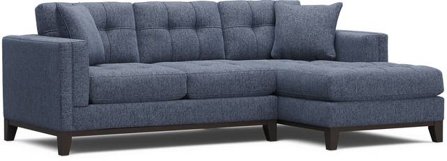 Chatham Navy 5 Pc Sectional Living Room - Thumbnail - Image 2