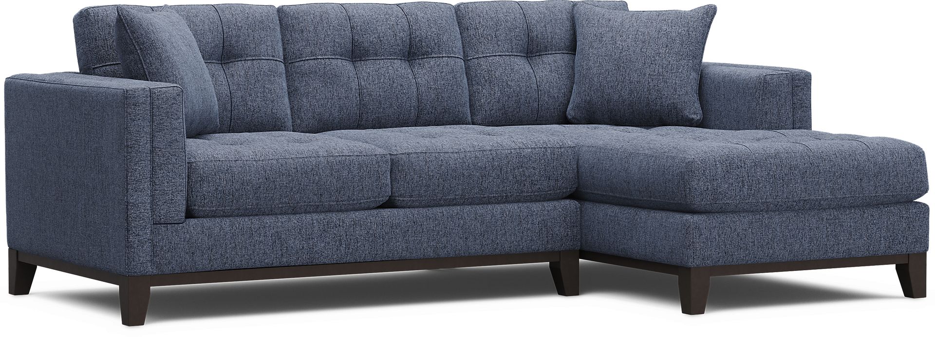 Chatham Navy 2 Pc Sectional - Image 1