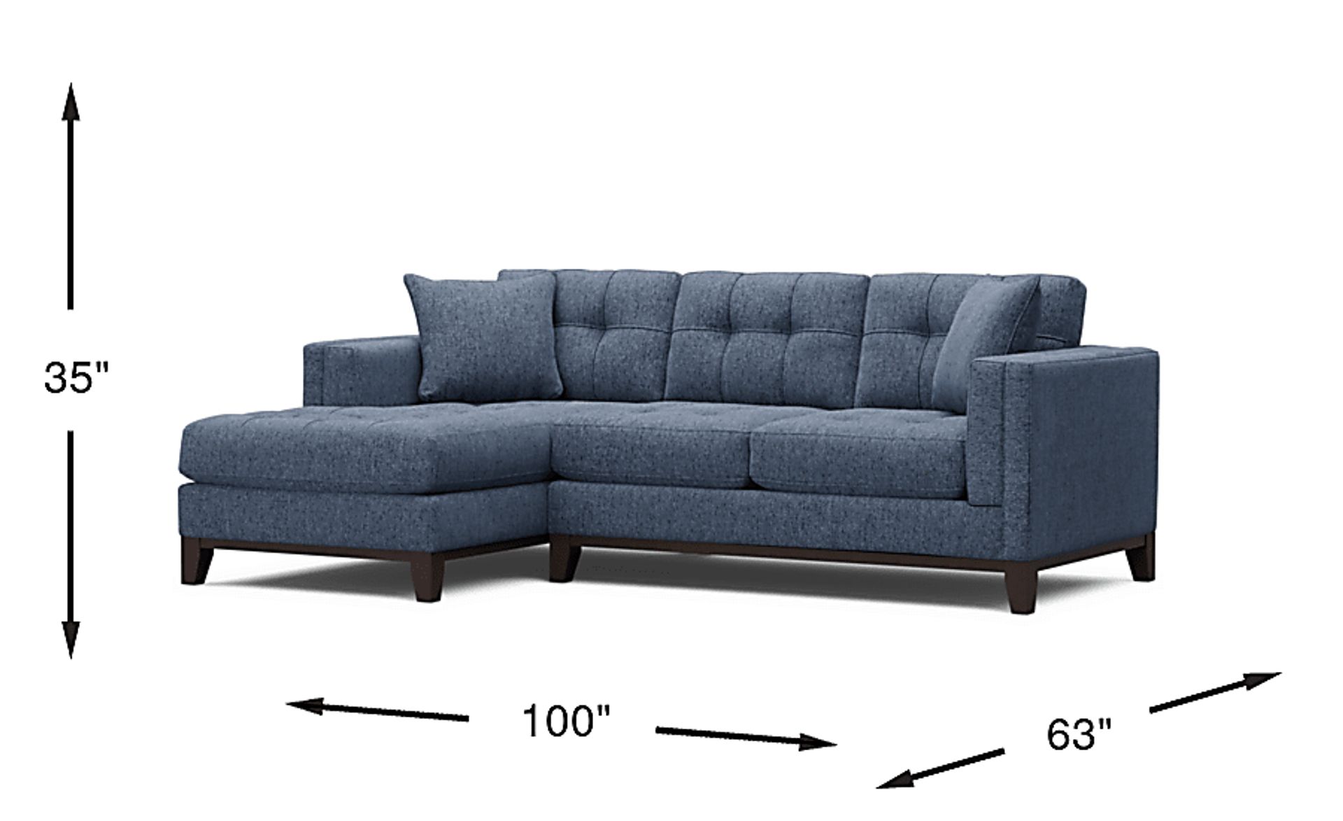 Dimension Image. Please refer to the Dimension Tab on this page for dimension details.