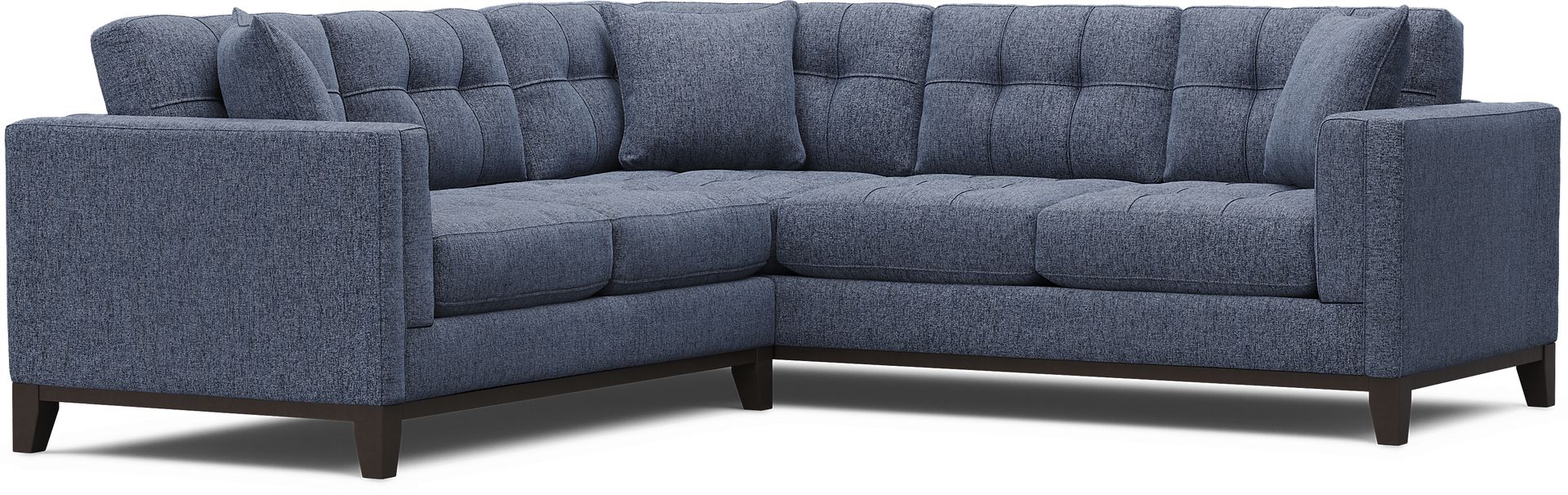 Chatham Navy 2 Pc Sectional - Image 1