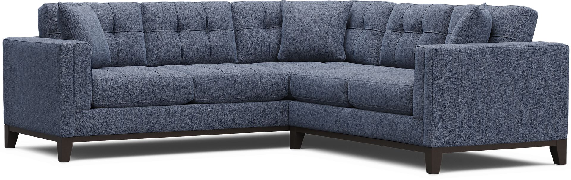 Chatham Navy 2 Pc Sectional - Image 1