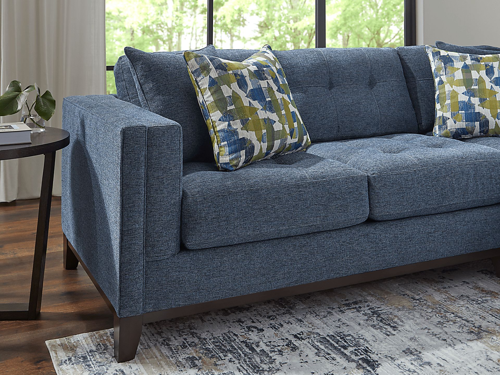 Chatham Navy 3 Pc Sectional - Image 4