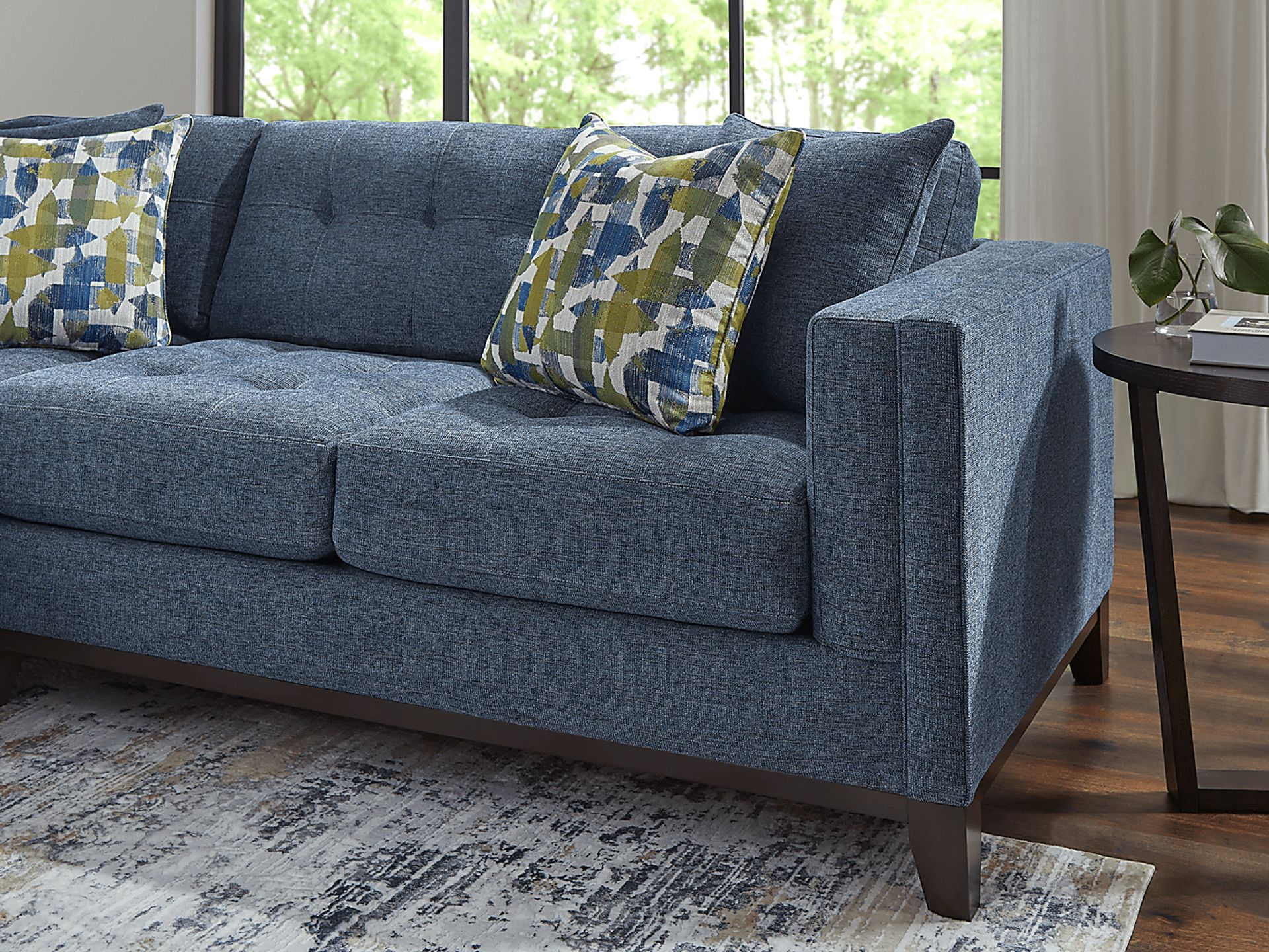 Chatham Navy 3 Pc Sectional - Image 4