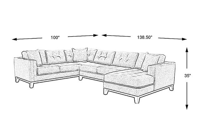 Dimension Image. Please refer to the Dimension Tab on this page for dimension details.