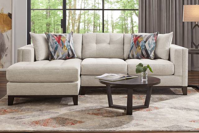 Chatham Oyster 5 Pc Sectional Living Room - Thumbnail - Image 1