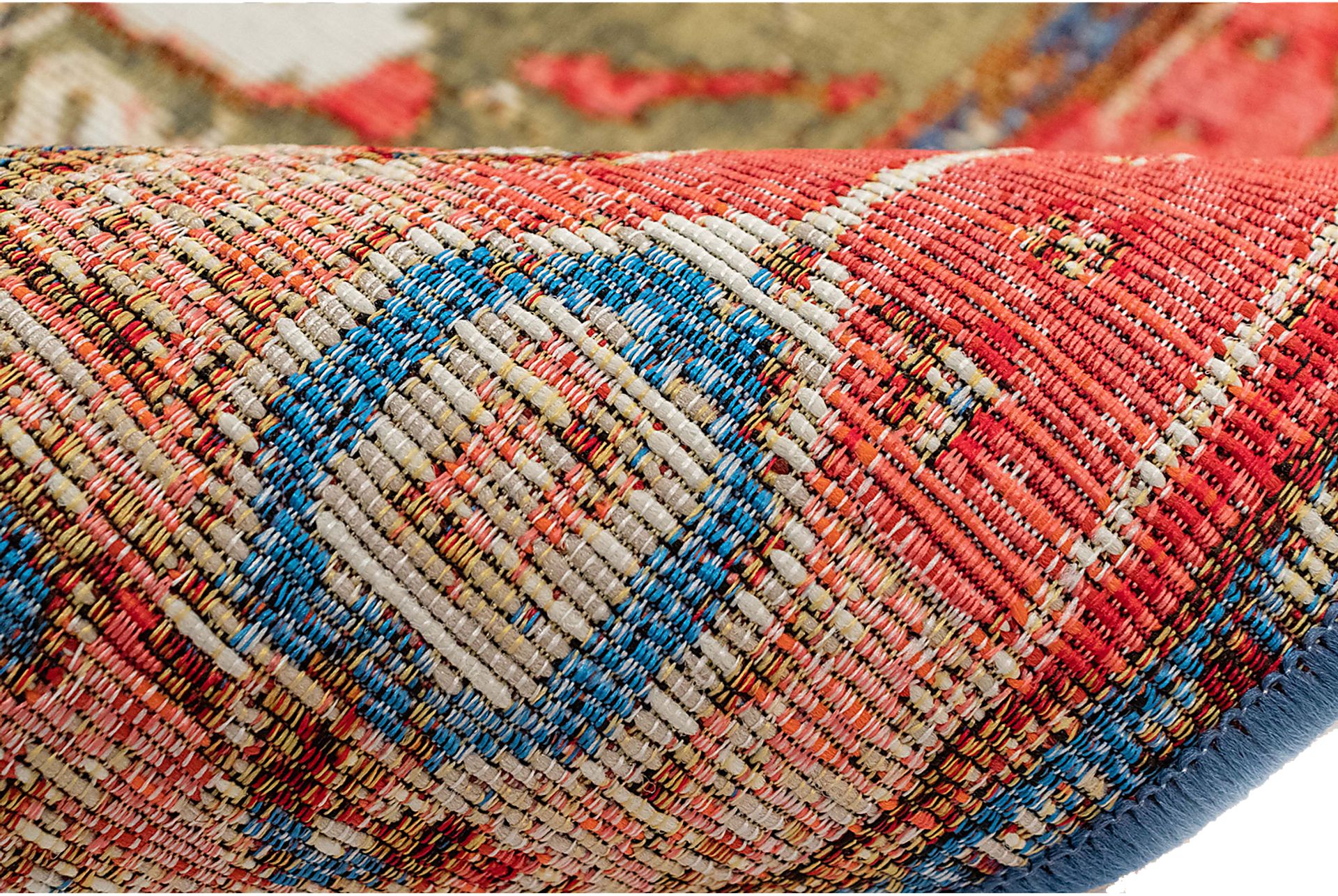 Chatmoss Red 4'10 x 7'6 Indoor/Outdoor Rug - Image 6