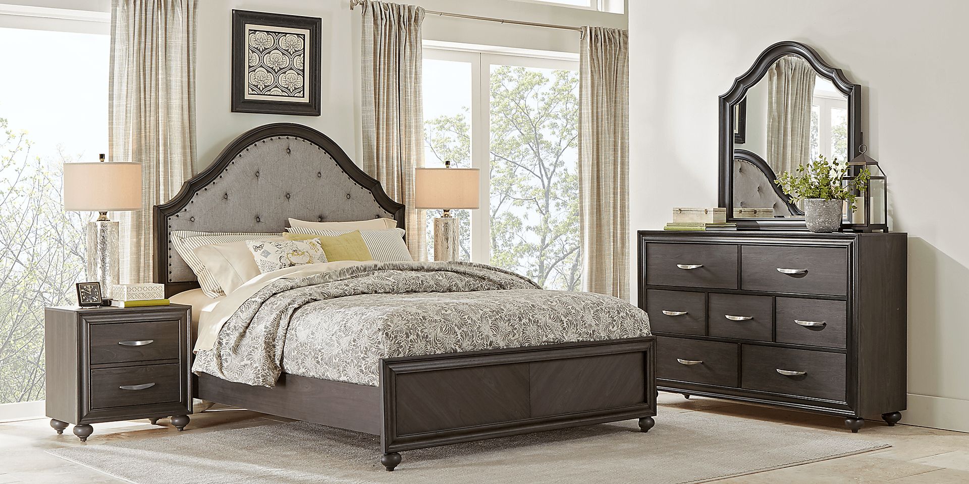 Chatsfield Gray 3 Pc King Bed - Image 2