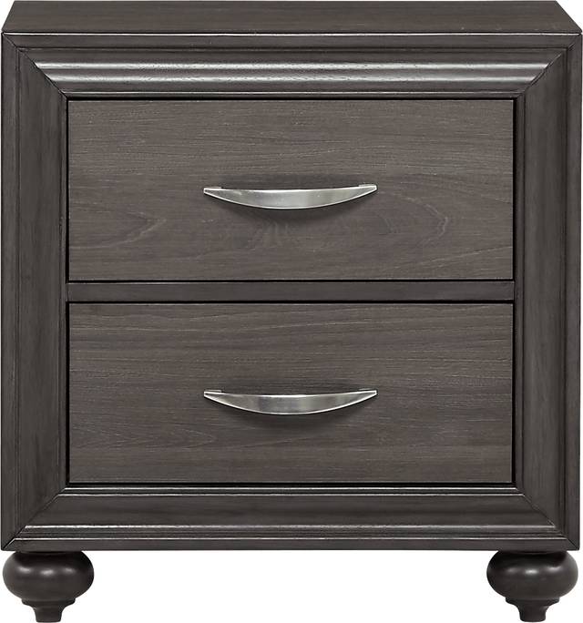 Chatsfield Gray Nightstand - Thumbnail - Image 1