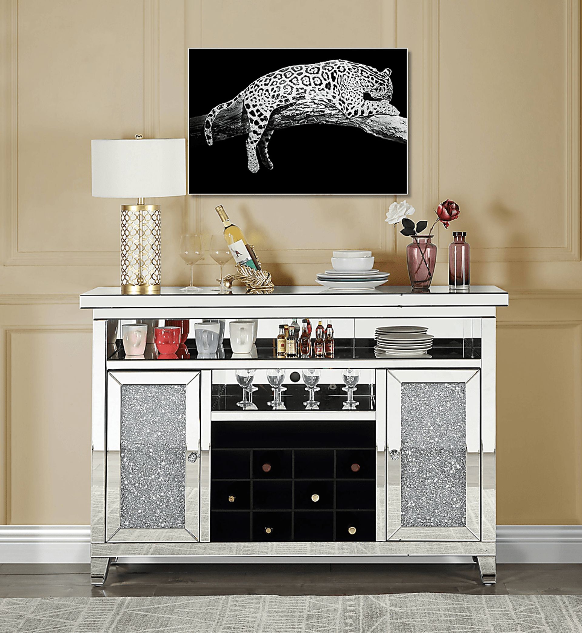 Chatsworth Silver Wine Cabinet - Image 2