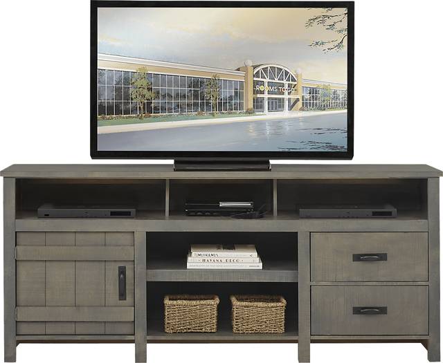 Chattanooga II Gray 76 in. Console - Thumbnail - Image 1