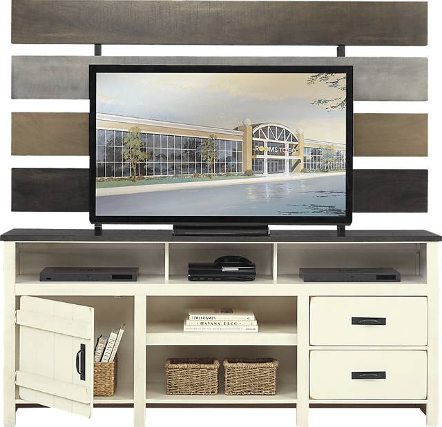 Chattanooga II White 2 Pc Wall Unit - Thumbnail - Image 2