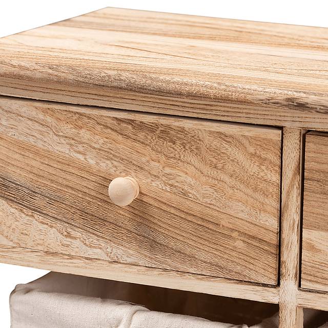 Chattaroy Brown 2 Drawer Storage Unit - Thumbnail - Image 8