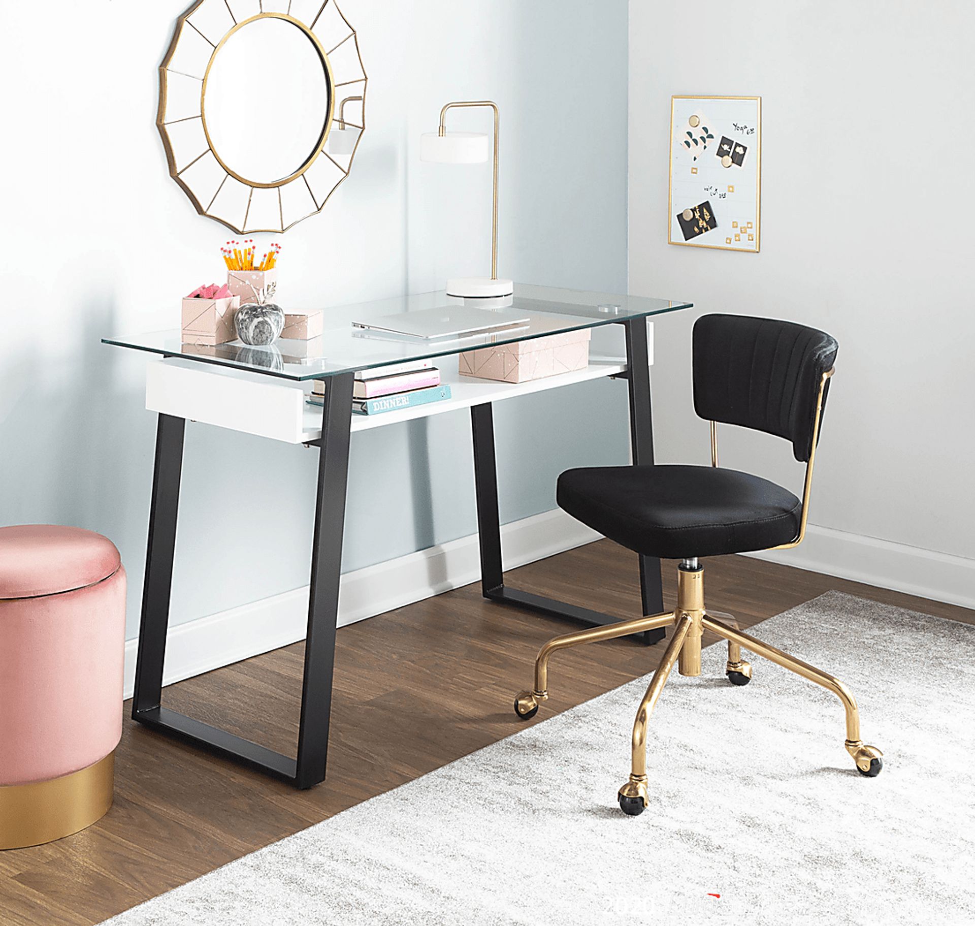 Chatteron Black Desk - Image 11