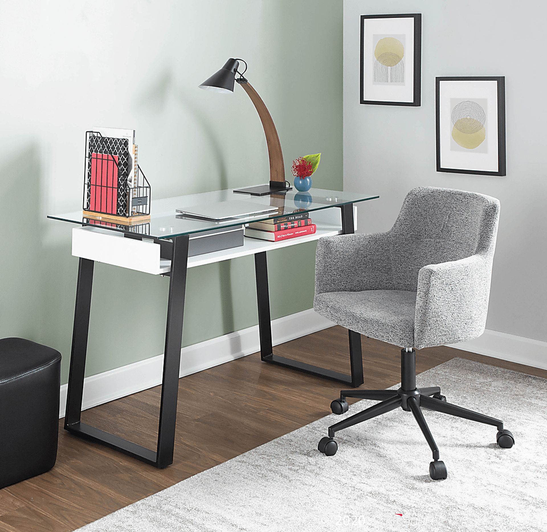 Chatteron Black Desk - Image 10