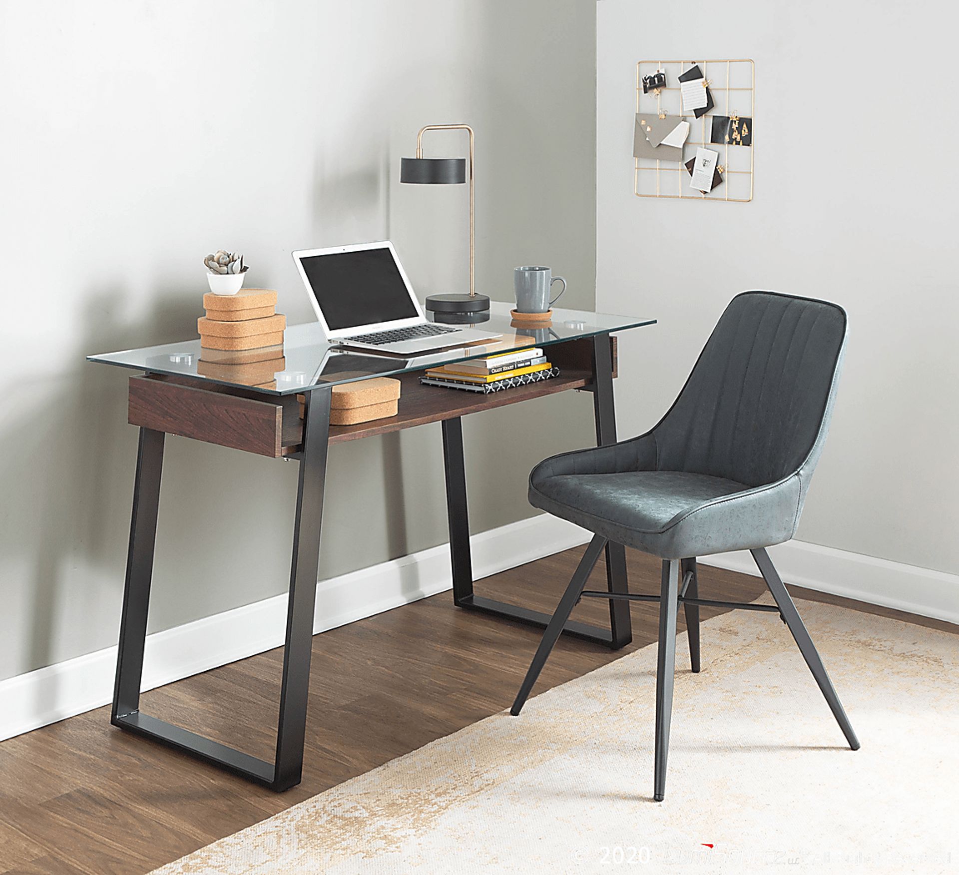 Chatteron Walnut Desk - Image 11