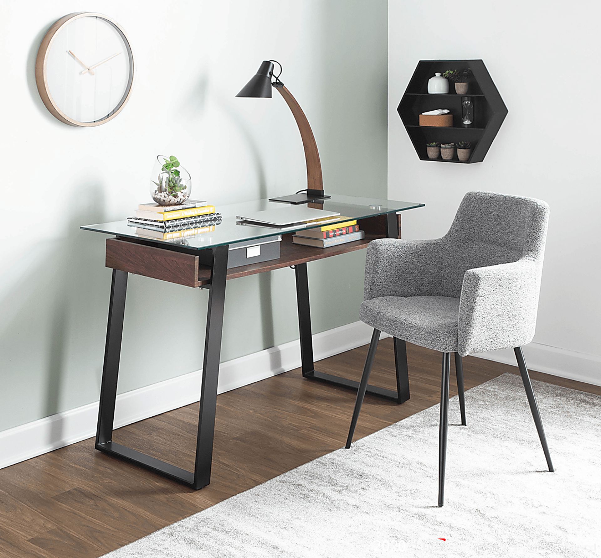 Chatteron Walnut Desk - Image 10