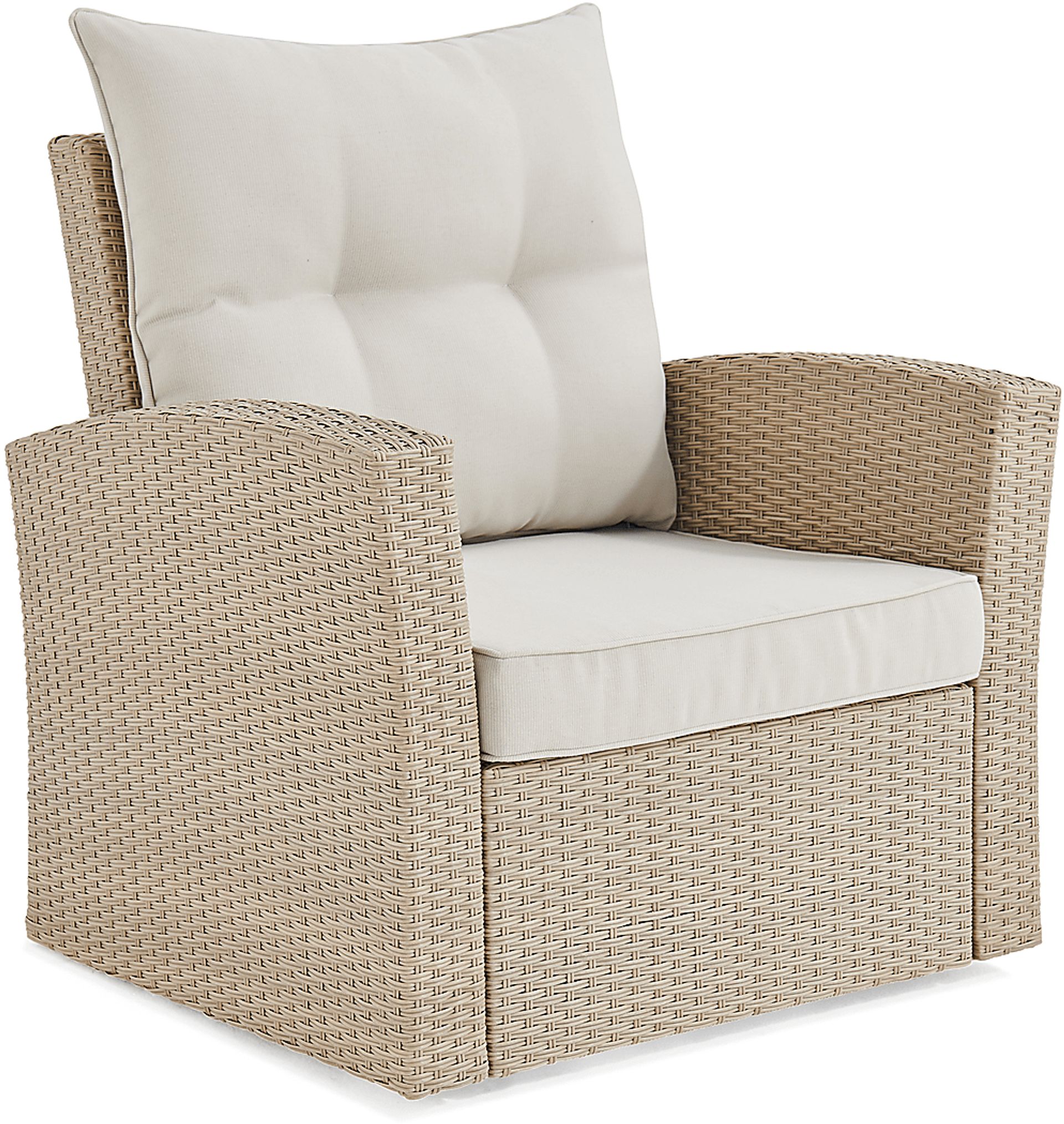 Chattooga Cream 4 Pc Outdoor Seating Set - Image 3