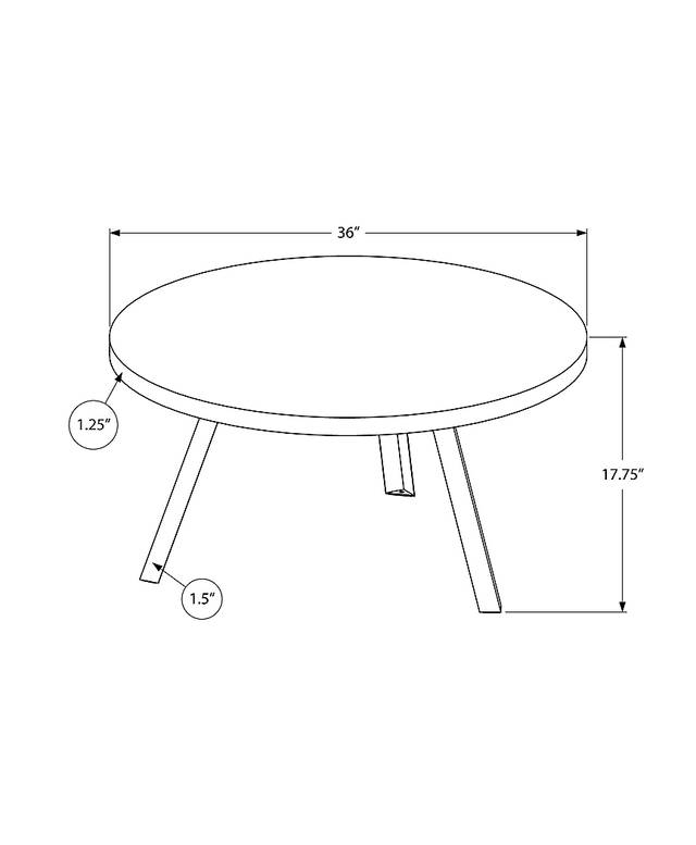Chaucerwood Black Cocktail Table - Thumbnail - Image 4