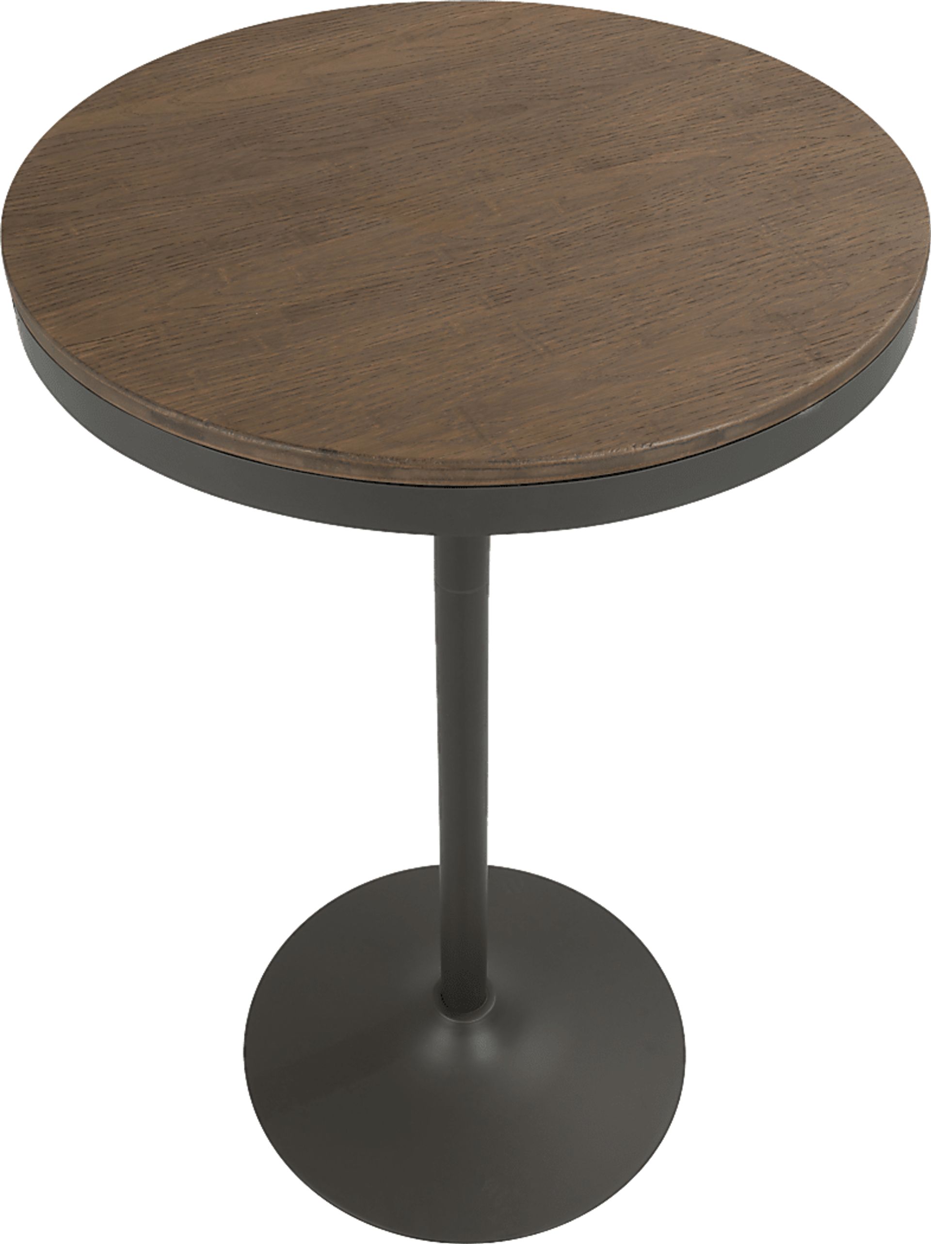 Chaz Gray Brown 3 Pc Bar Height Dining Set - Image 6