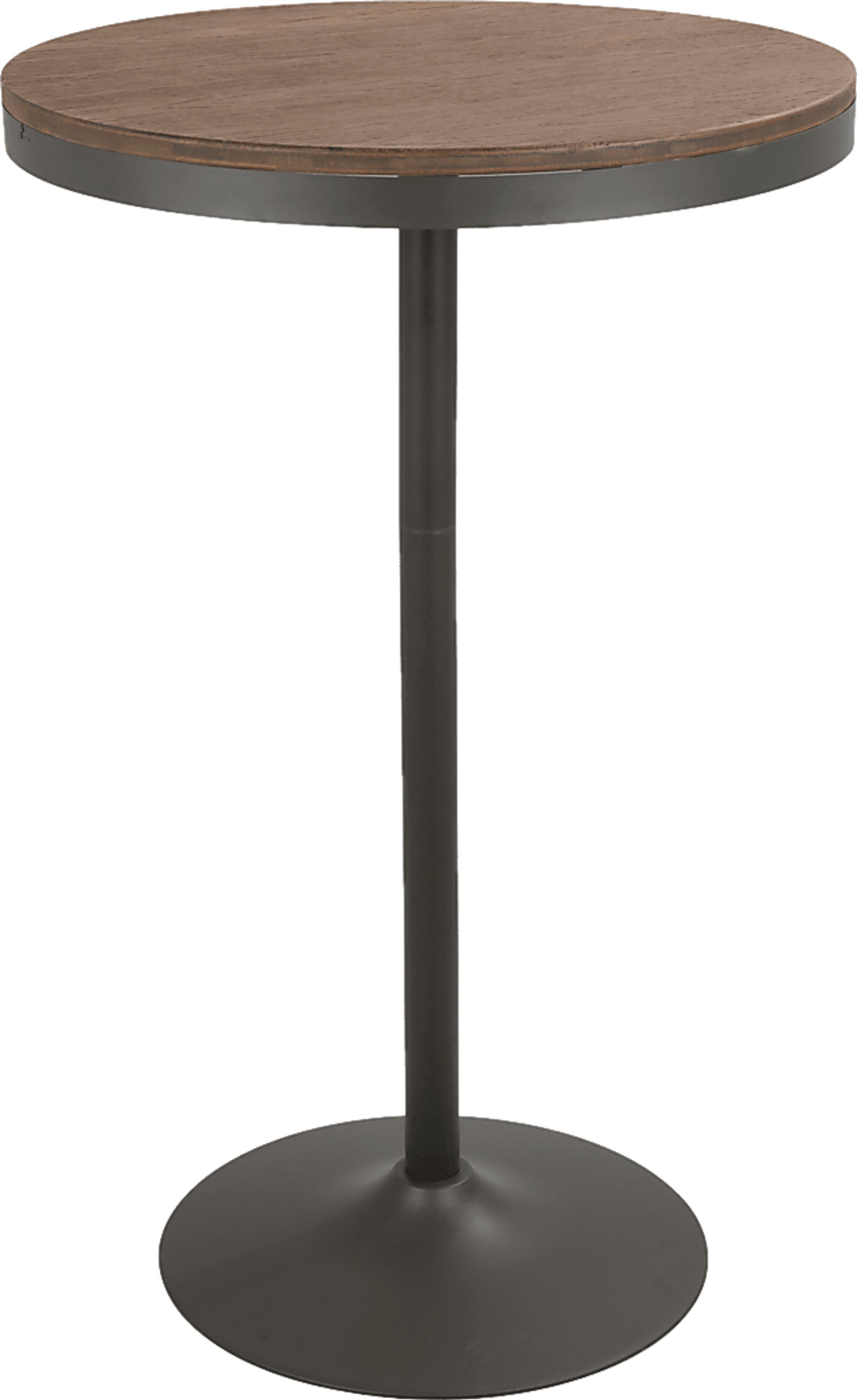 Chaz Gray Brown 3 Pc Bar Height Dining Set - Image 7