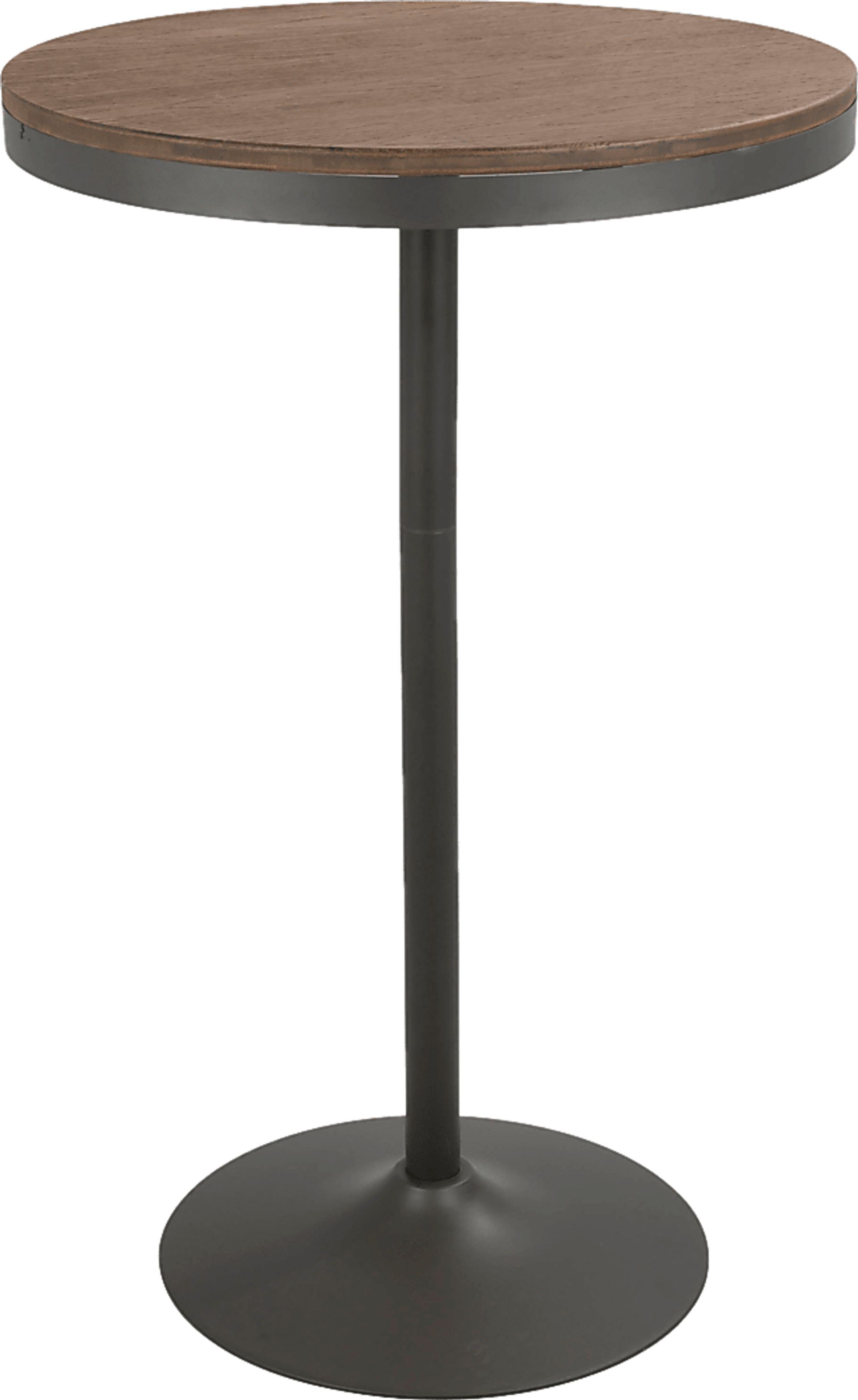 Chaz Gray-Brown Bistro Table - Image 1