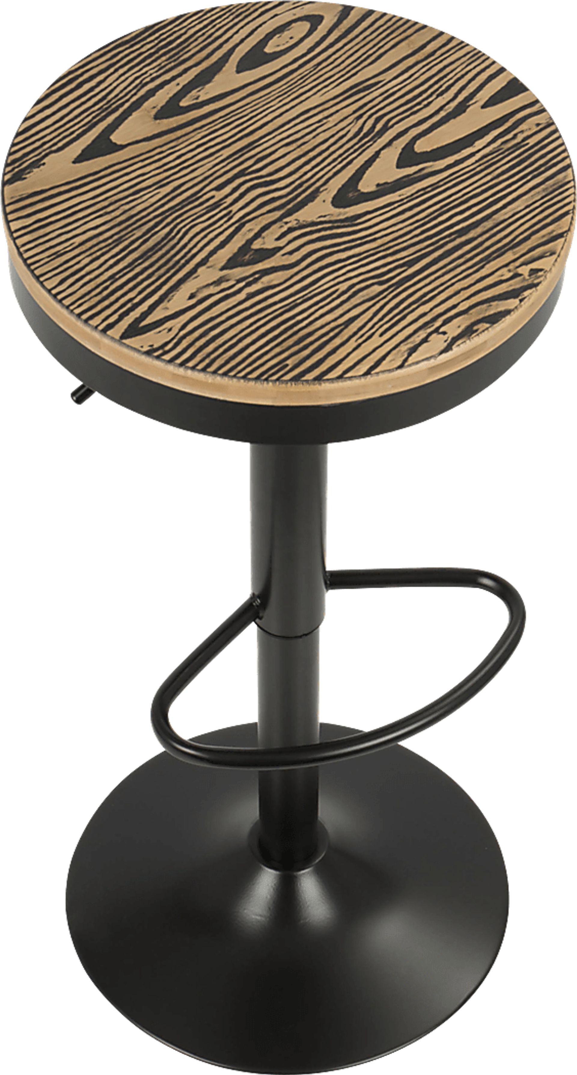 Chaz Light Brown Barstool (Set of 2) - Image 2