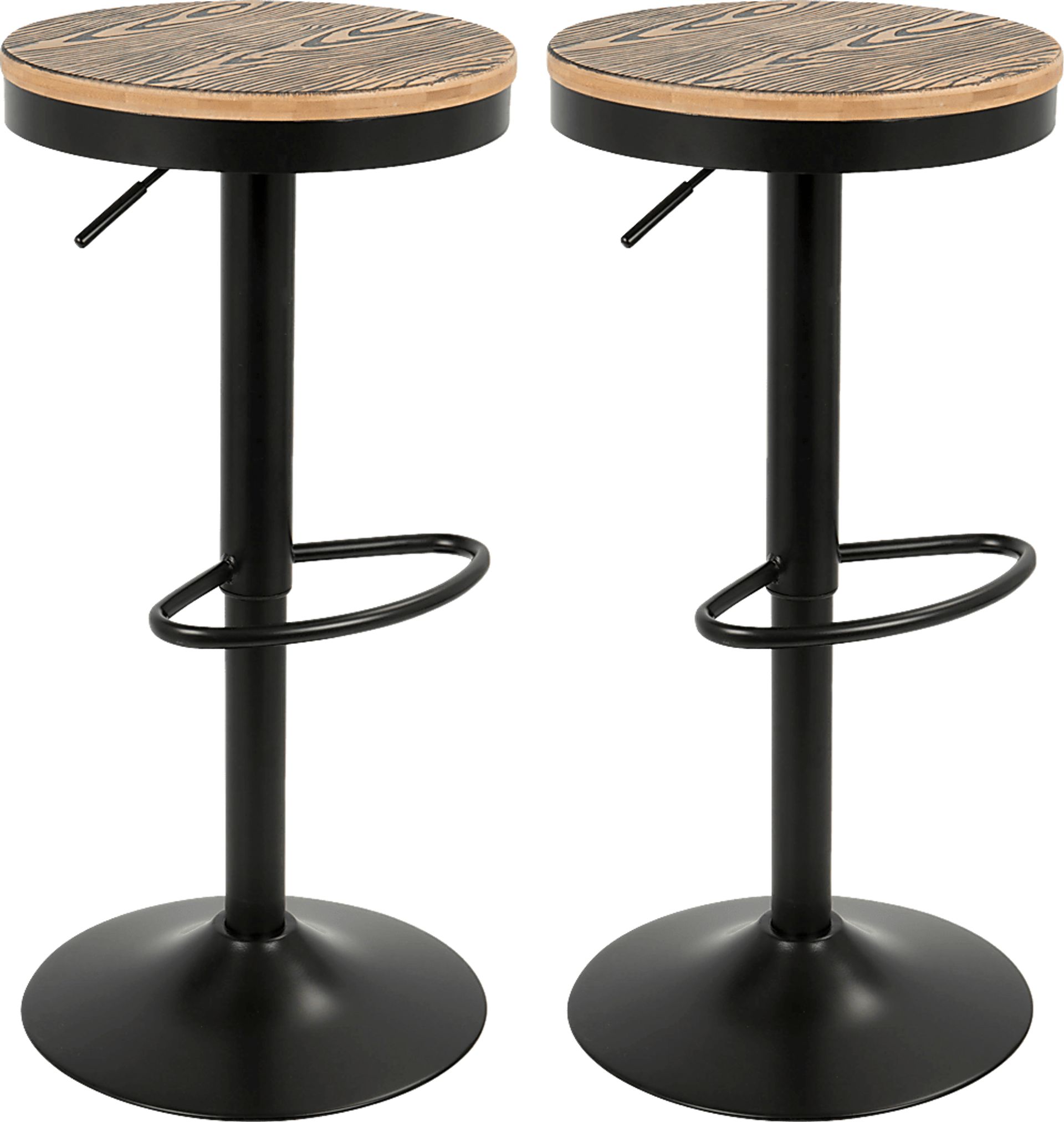 Chaz Light Brown Barstool (Set of 2) - Image 1