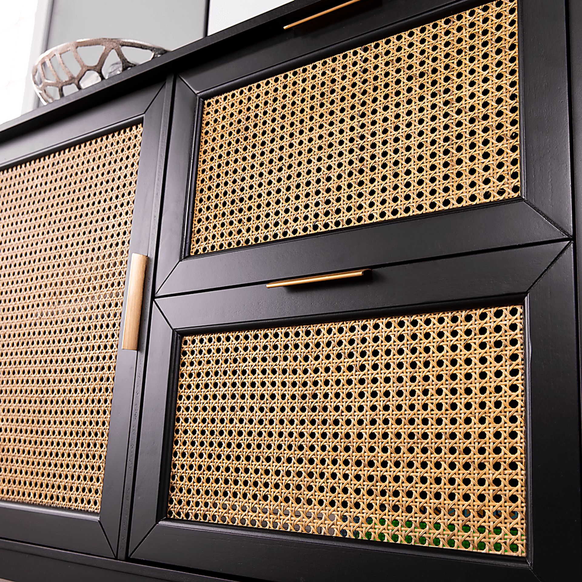 Checkshire Black Accent Cabinet - Image 3