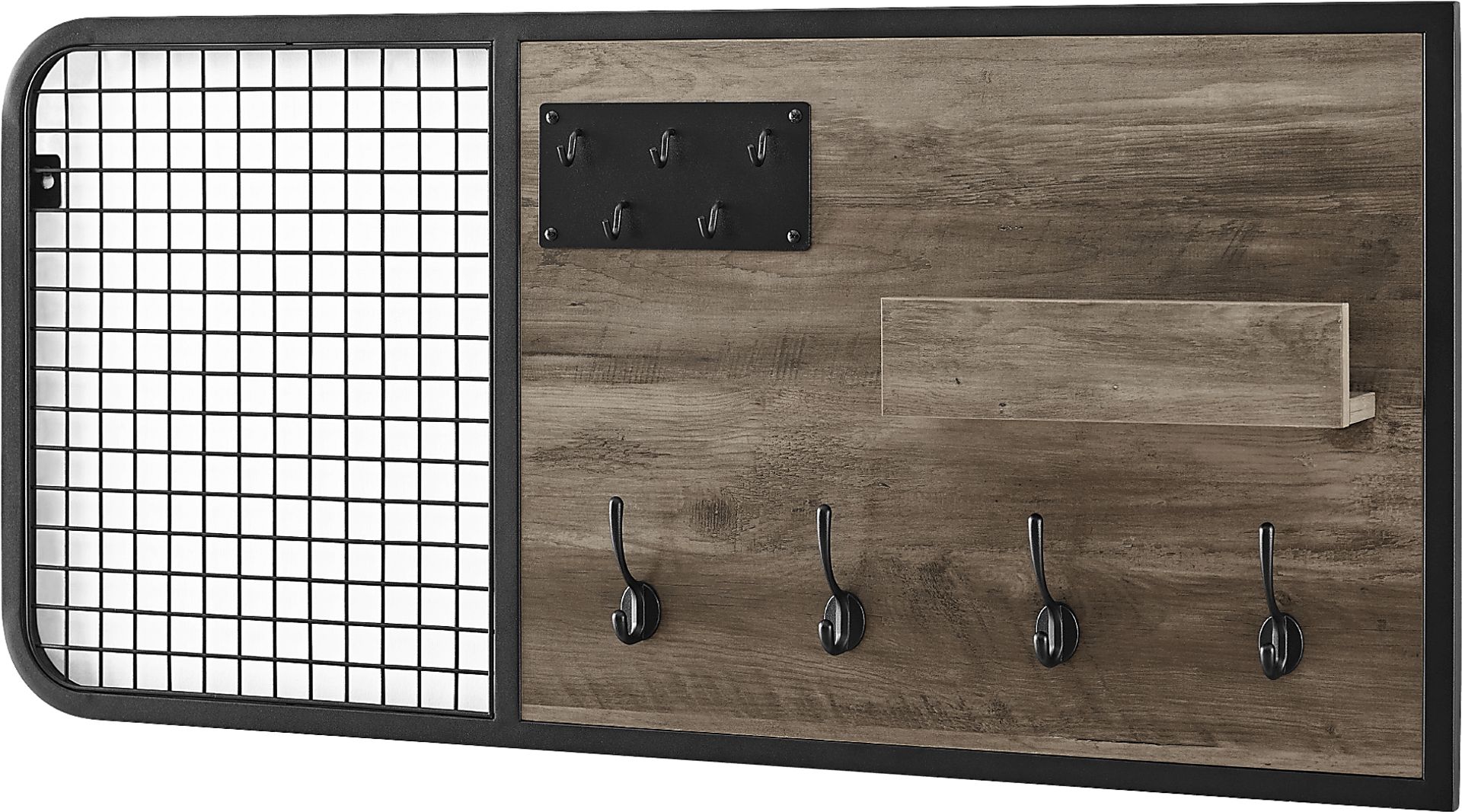 Chedworth Gray Coat Rack - Image 3