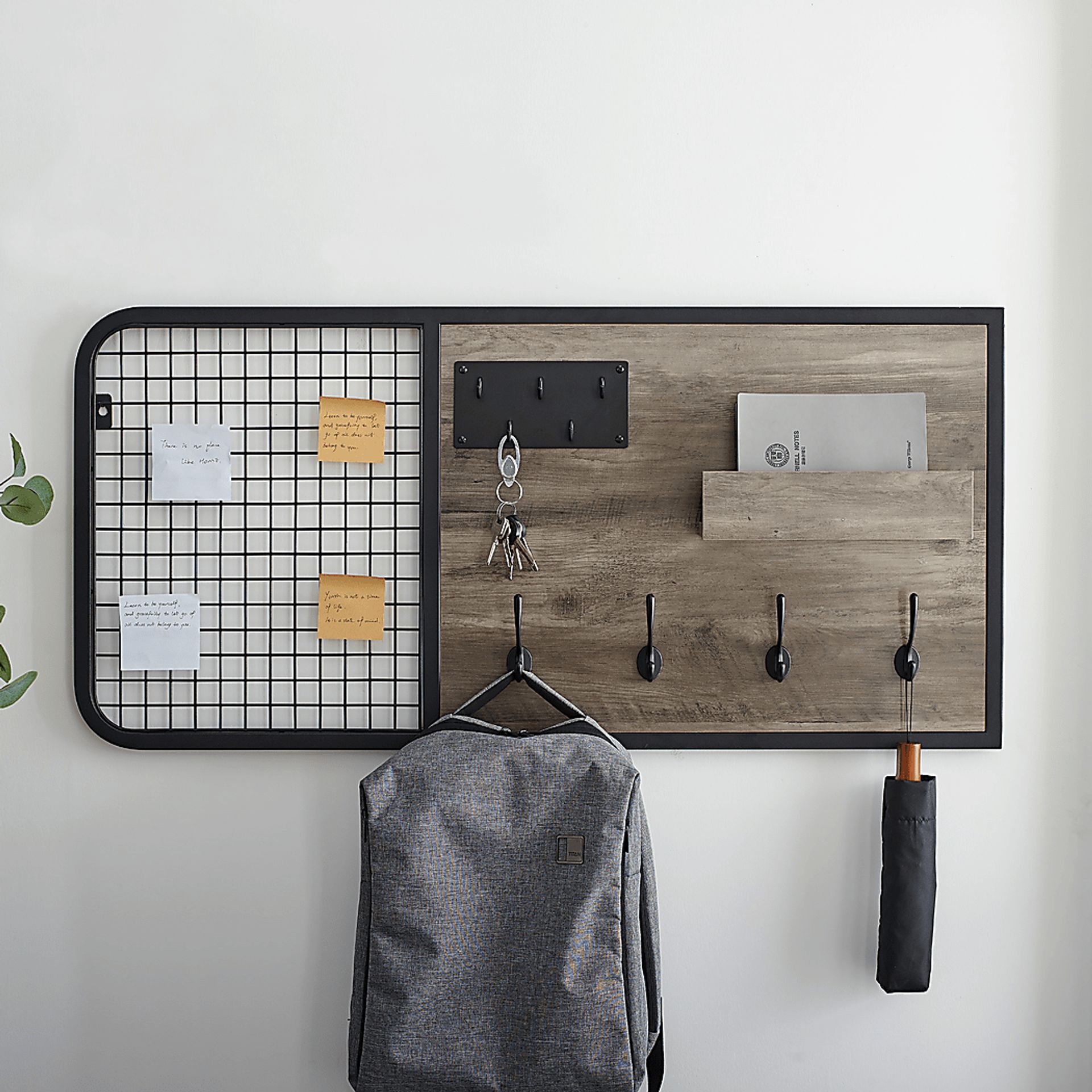 Chedworth Gray Coat Rack - Image 6
