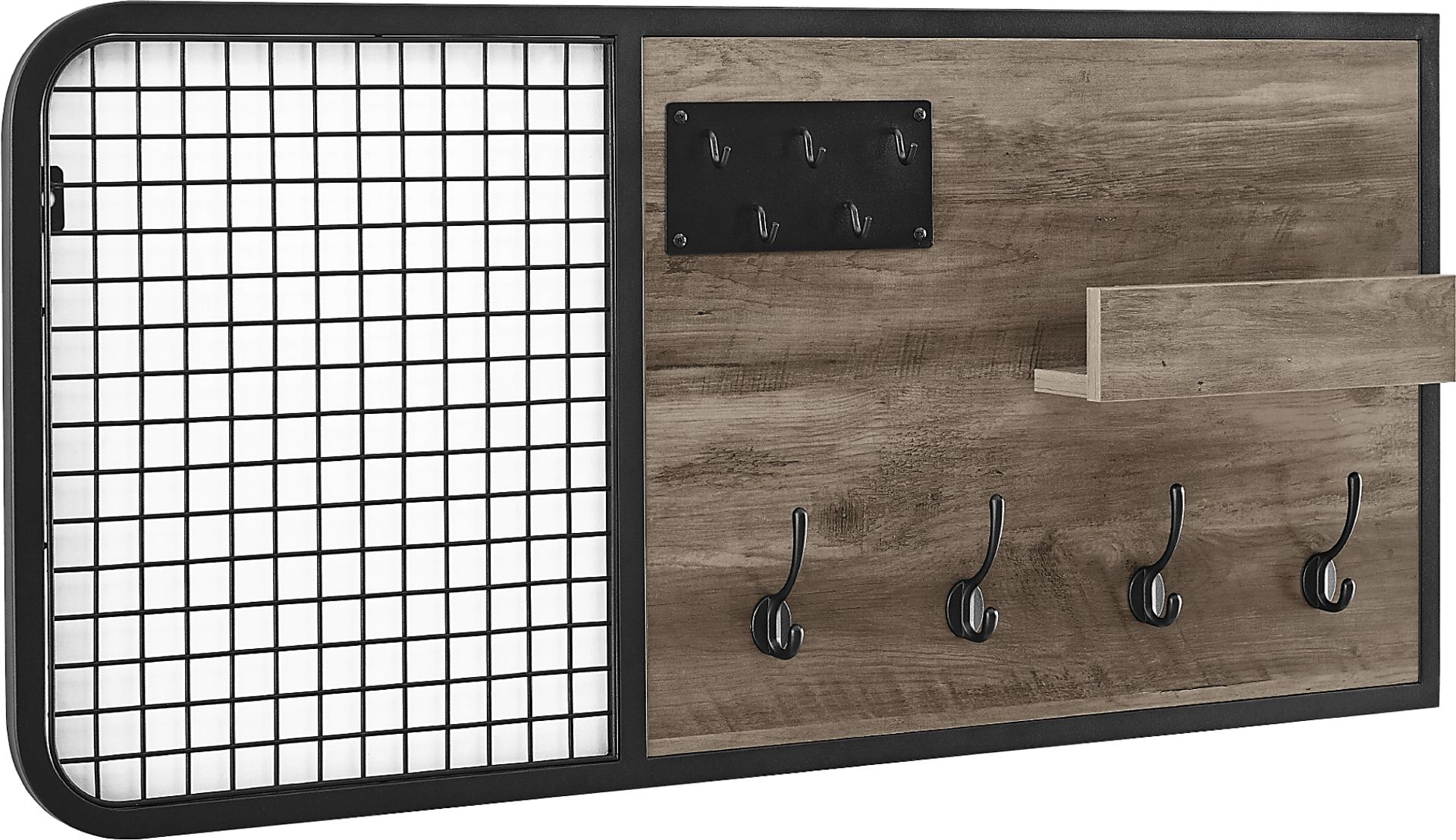 Chedworth Gray Coat Rack - Image 1