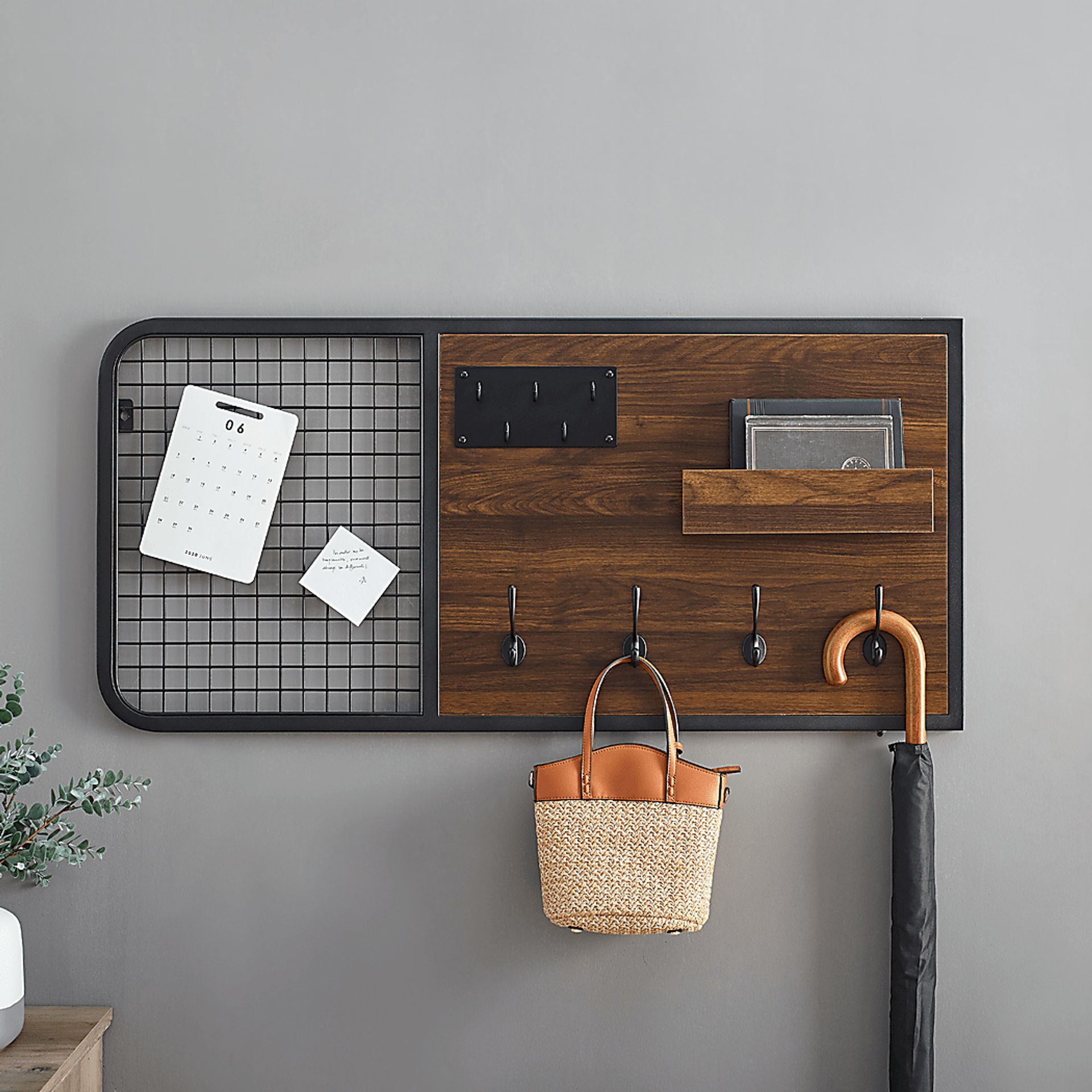 Chedworth Walnut Coat Rack - Image 6