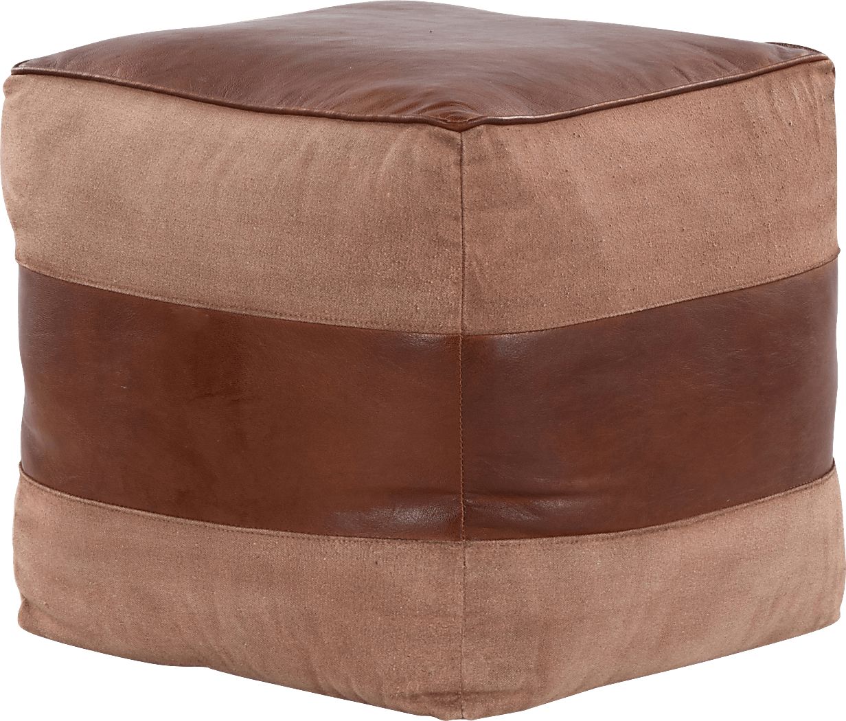 Cheerie I Espresso Pouf
