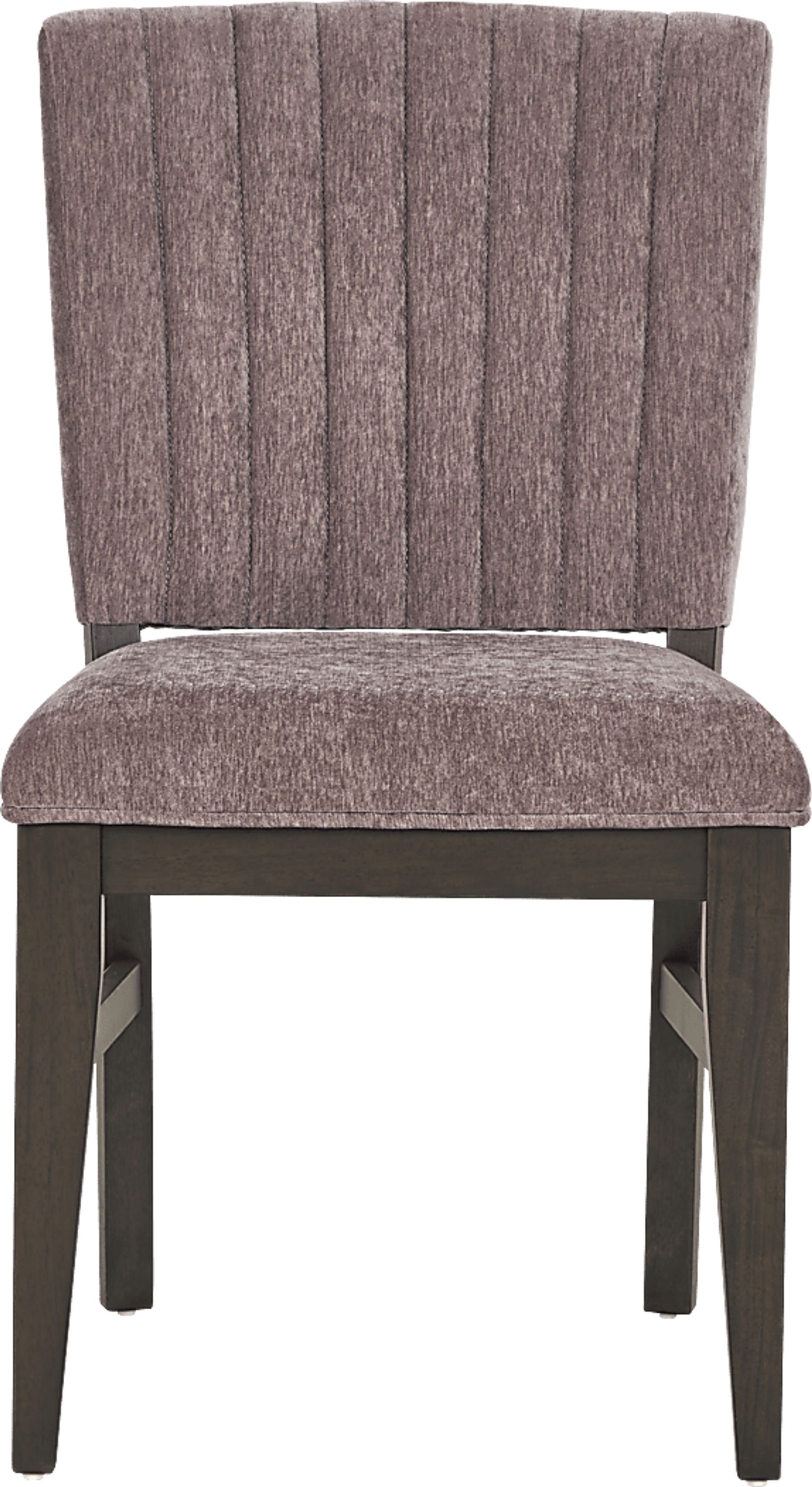 Cheetham Hill Espresso 90 in. 5 Pc Dining Room with Blush Chairs - Image 7