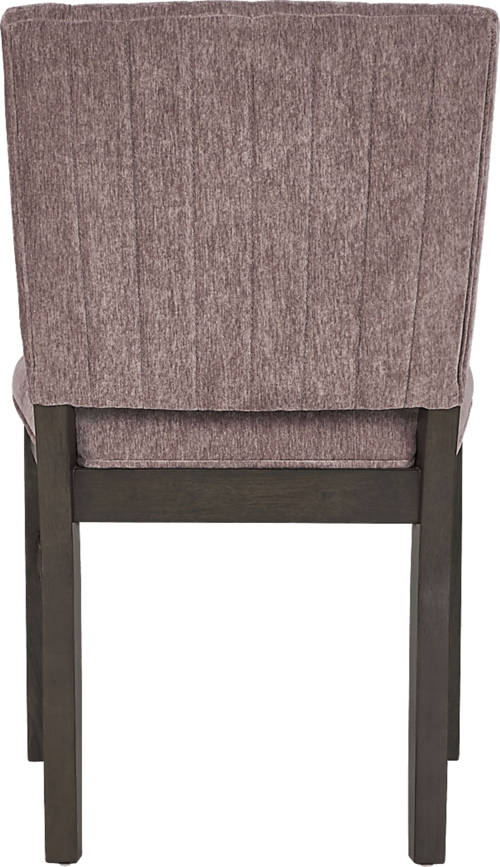 Cheetham Hill Espresso 90 in. 5 Pc Dining Room with Blush Chairs - Image 8