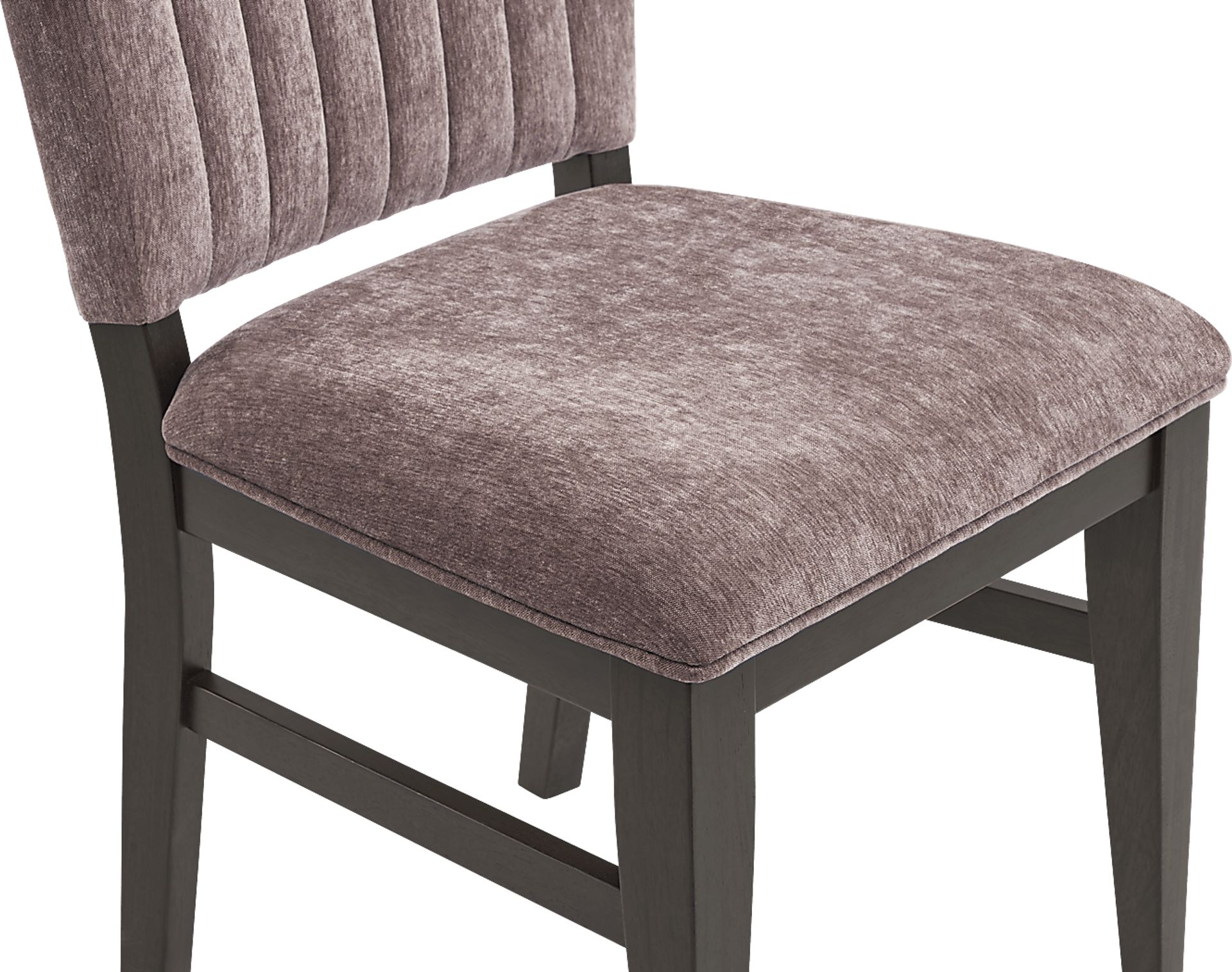 Cheetham Hill Espresso 90 in. 5 Pc Dining Room with Blush Chairs - Image 9