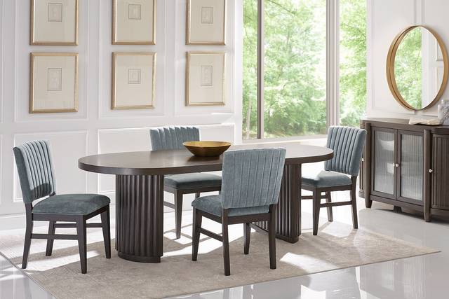 Cheetham Hill Blue Side Chair - Thumbnail - Image 2