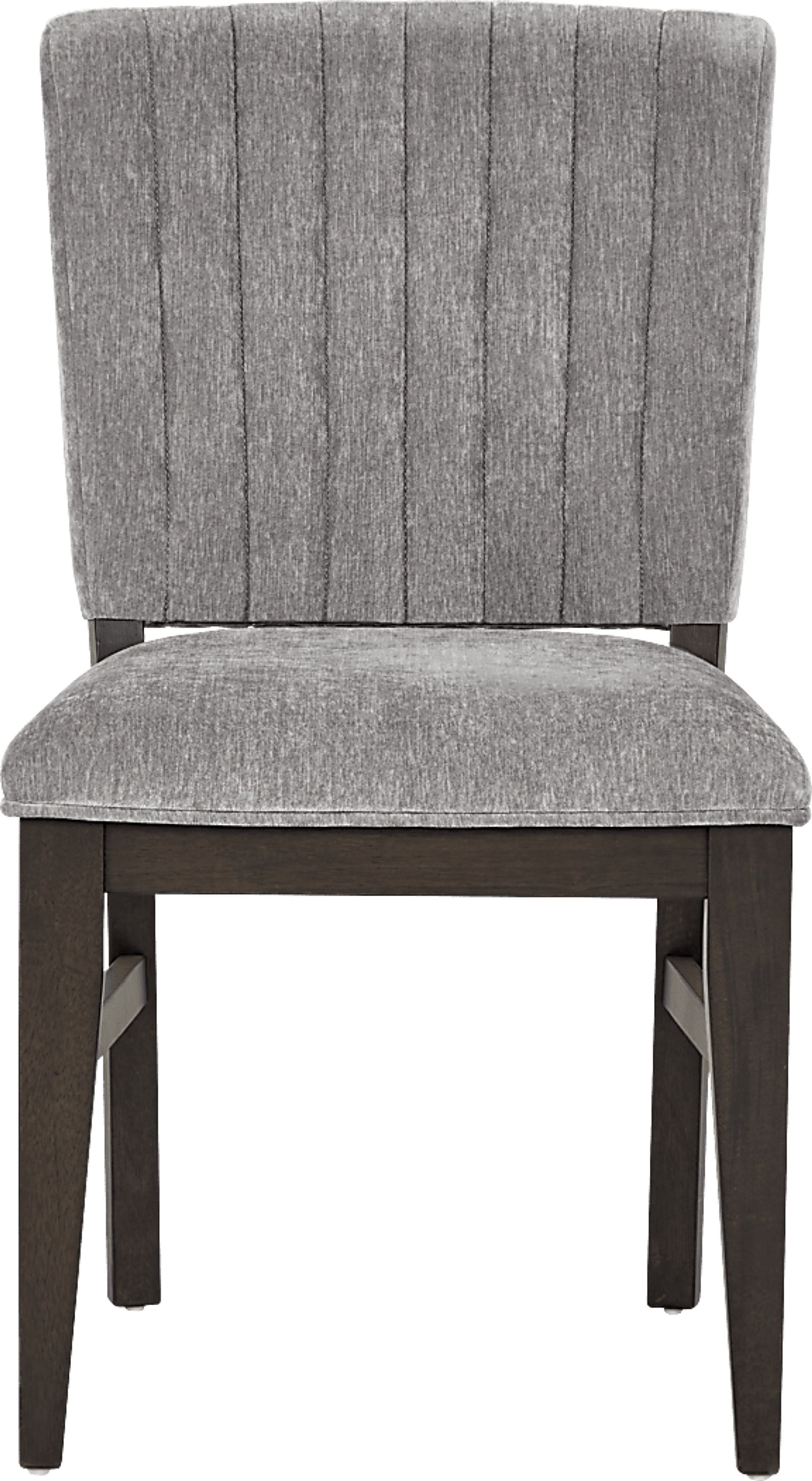 Cheetham Hill Gray Side Chair - Image 2