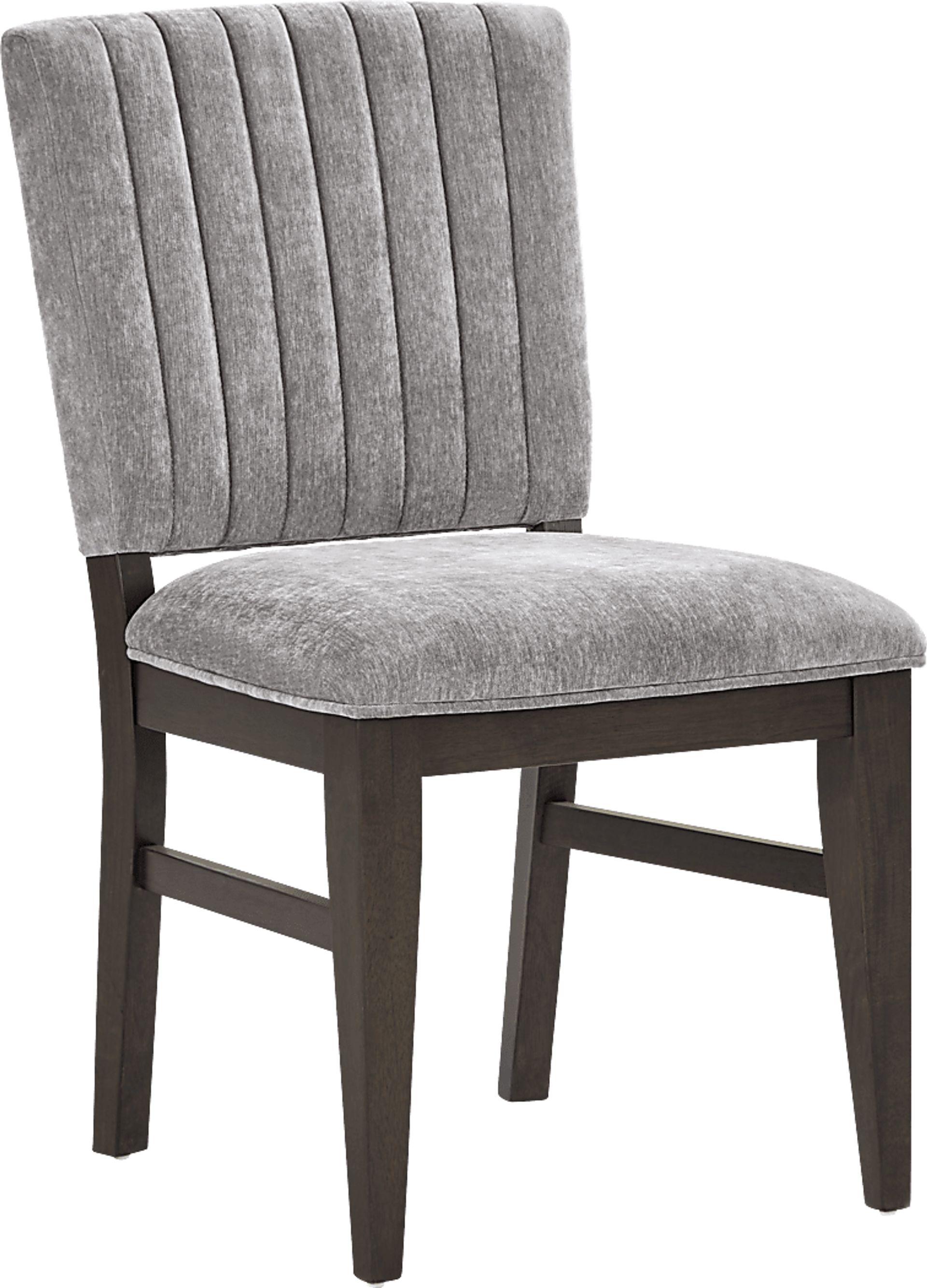 Cheetham Hill Gray Side Chair - Image 1