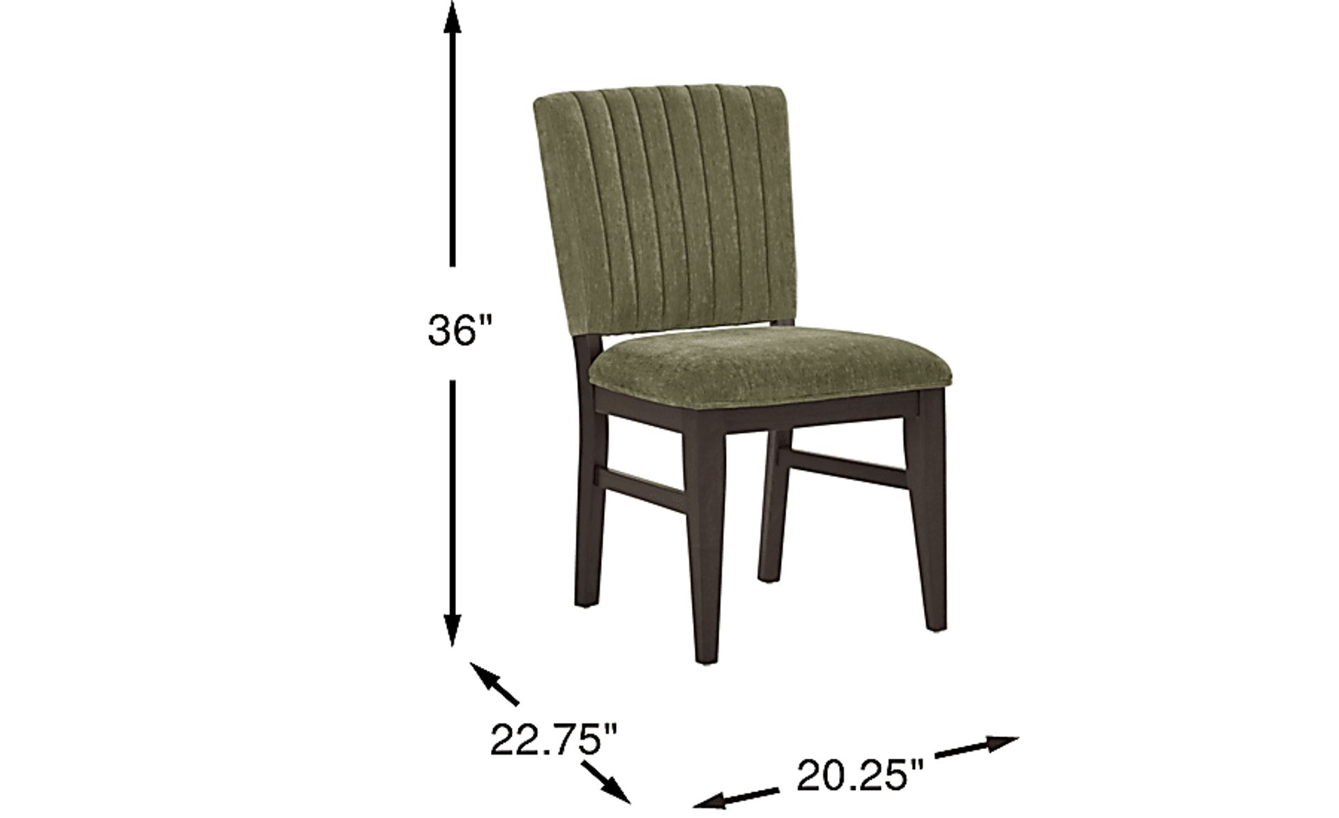 Dimension Image. Please refer to the Dimension Tab on this page for dimension details.