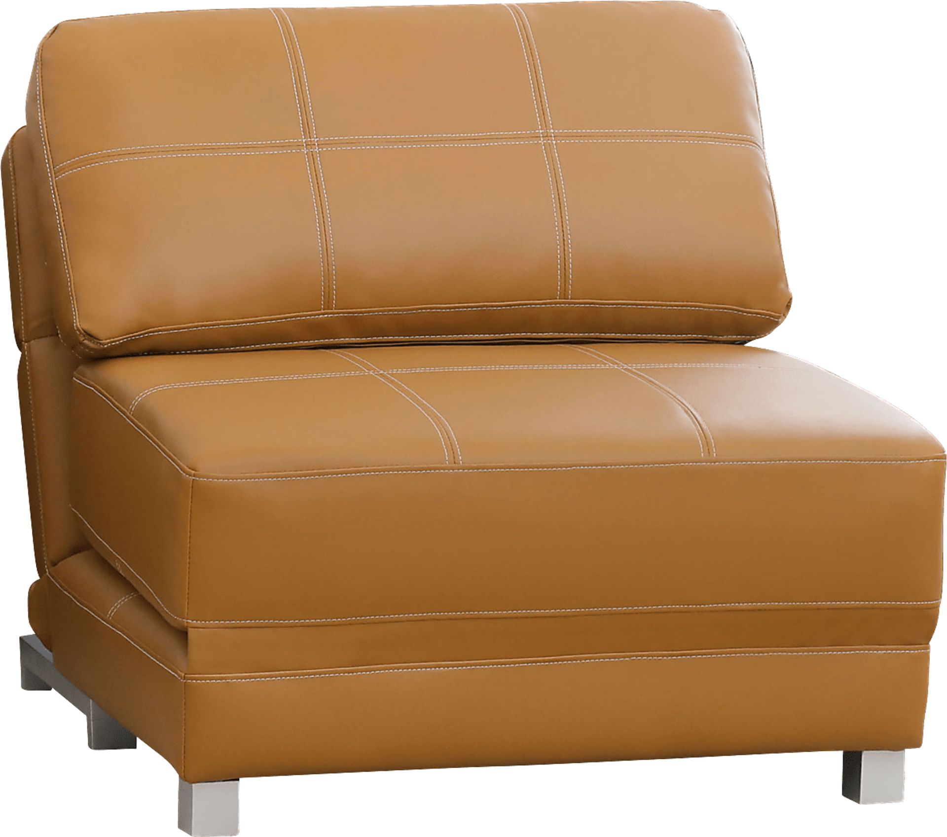 Cheever Camel Convertible Futon Chair - Image 1