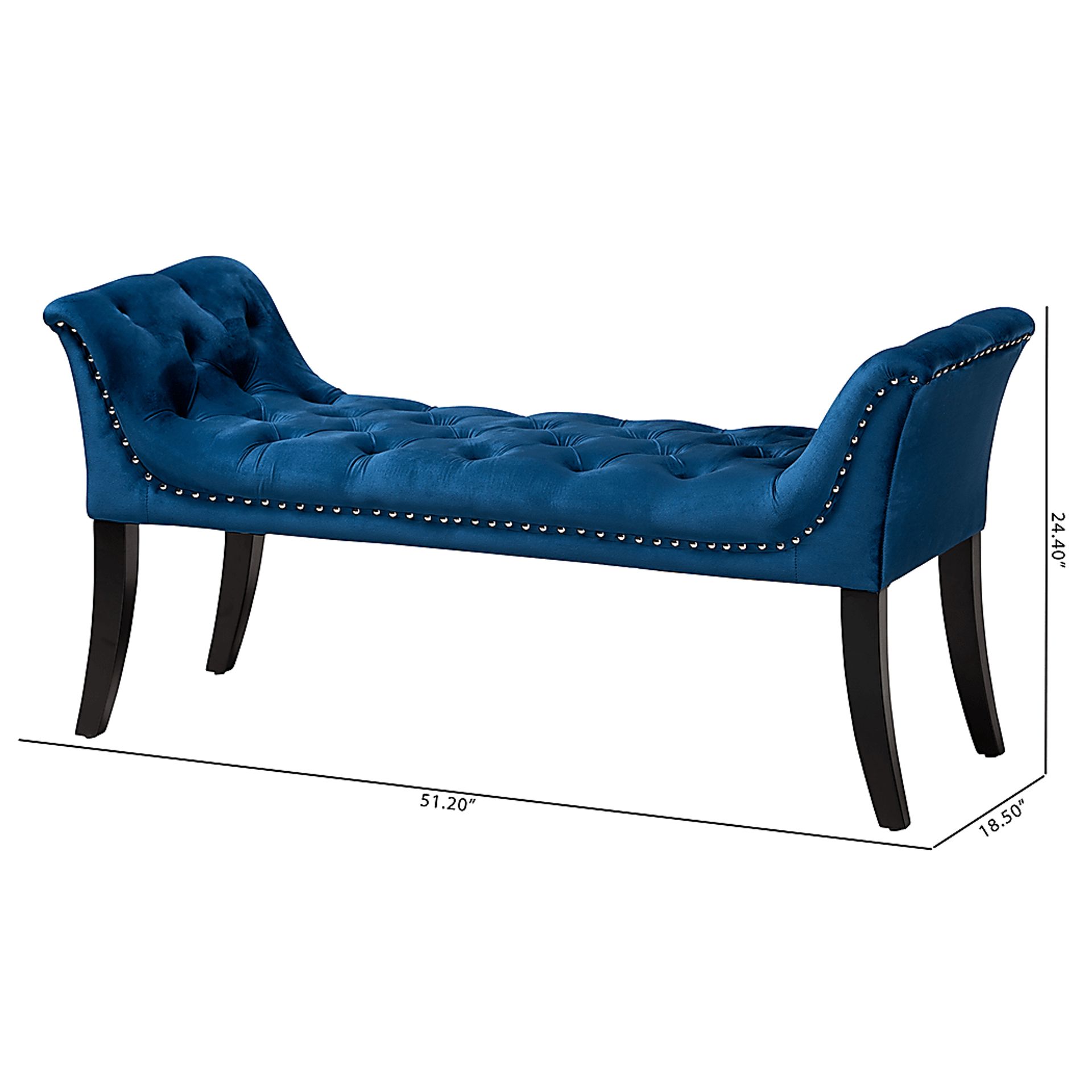 Chelita Navy Settee - Image 9