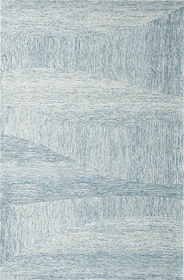 Chelsei Blue/Ivory 5' x 7'9 Rug - Thumbnail - Image 1