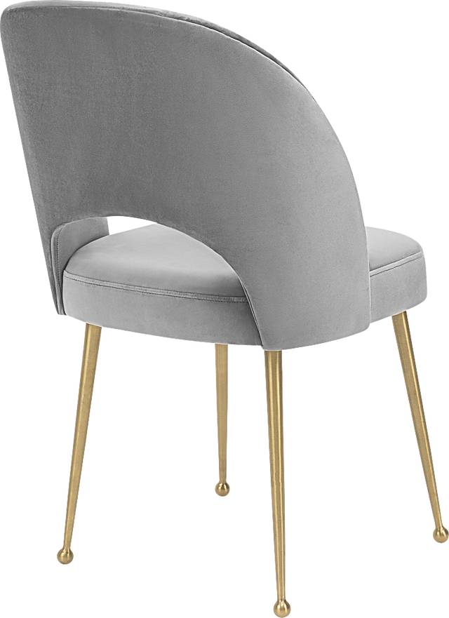 Chelsera Light Gray Dining Chair - Thumbnail - Image 3