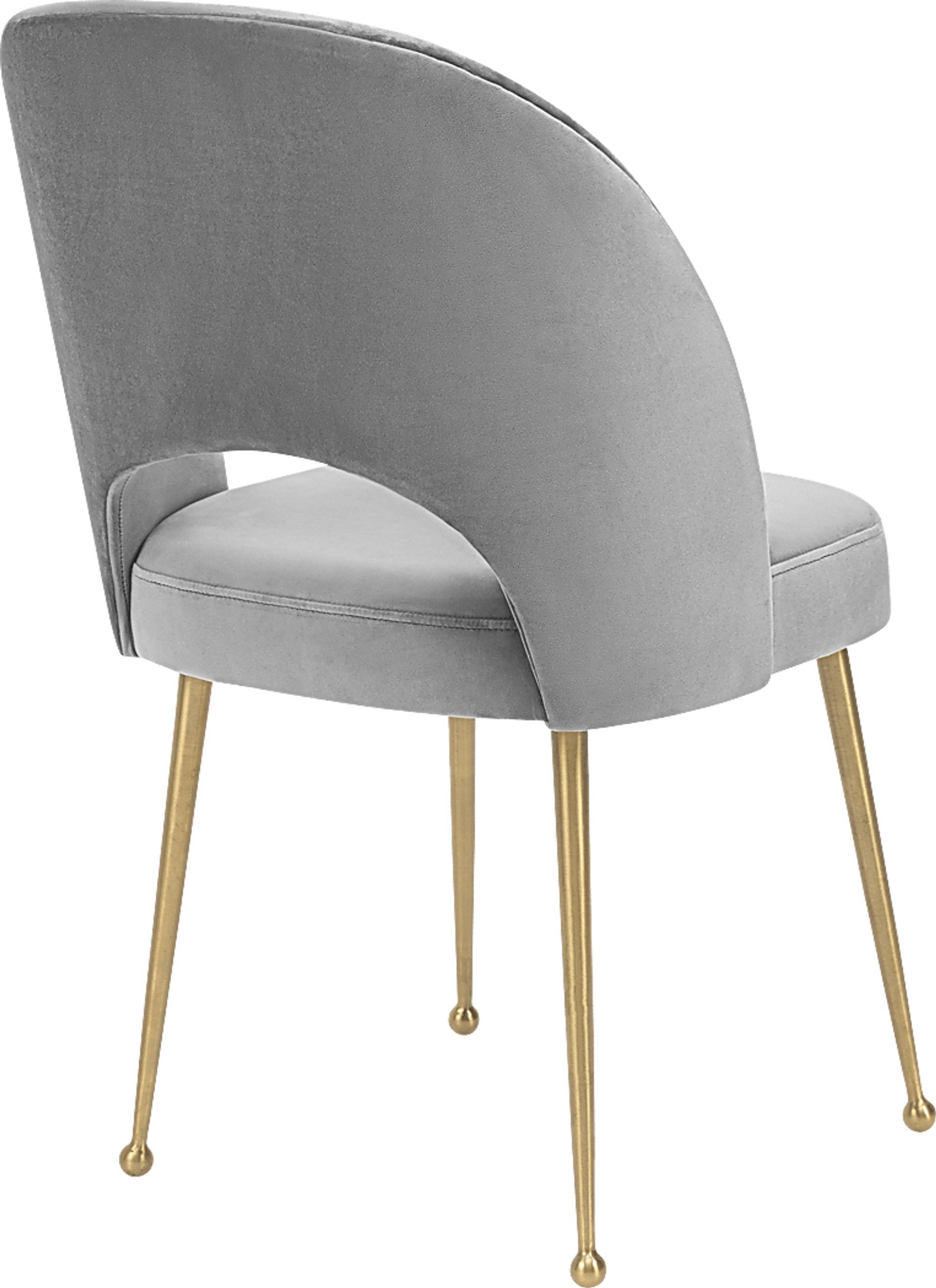Chelsera Light Gray Dining Chair - Image 3