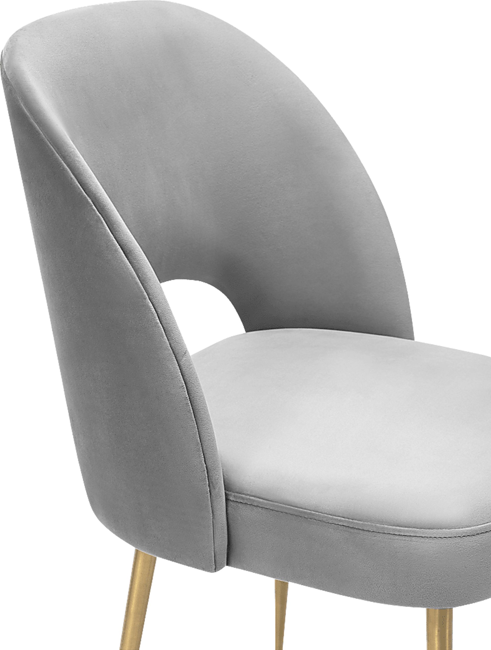 Chelsera Light Gray Dining Chair - Image 4