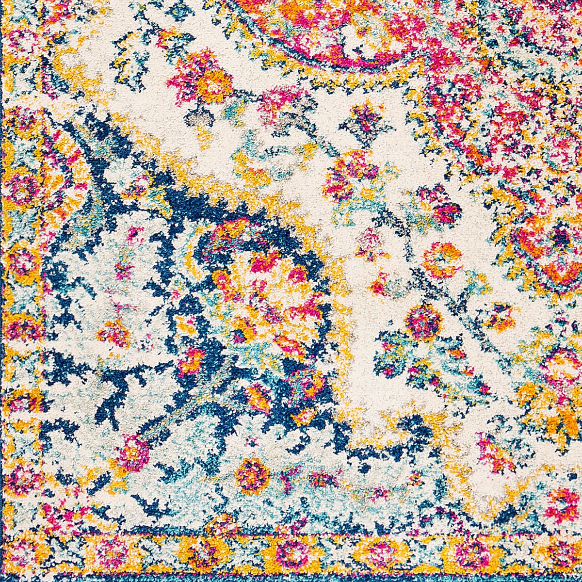 Chelsina II Blue,Multi,Pink Rug | Rooms to Go