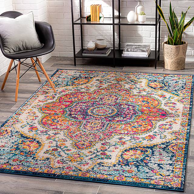 Chelsina II Multi 6'7 x 9' Rug - Thumbnail - Image 6